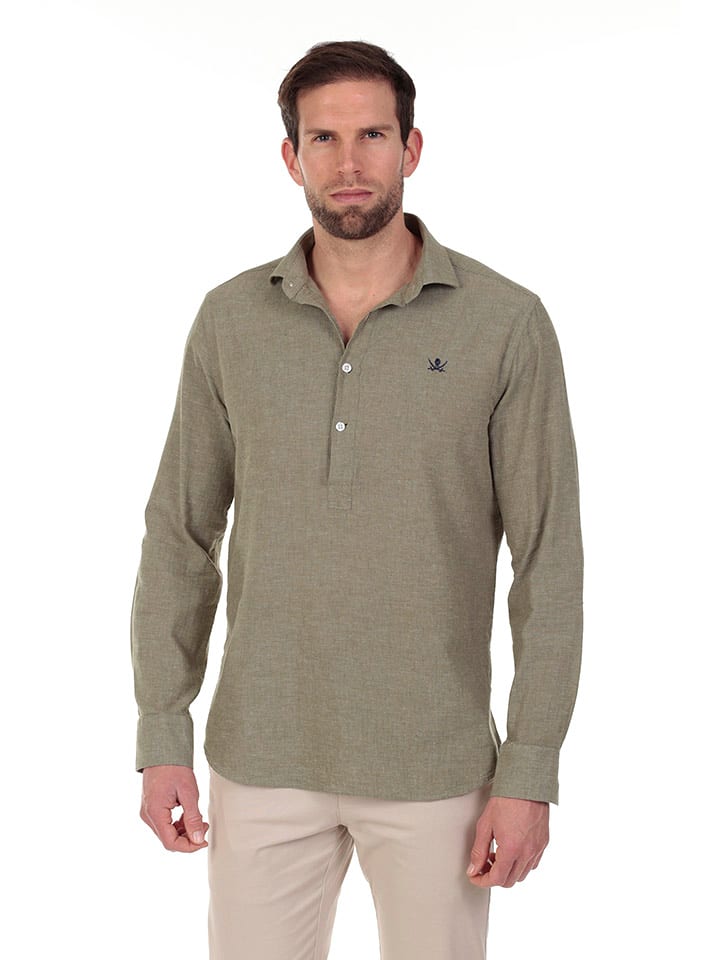 The Time of Bocha Koszula w kolorze khaki rozmiar: XL