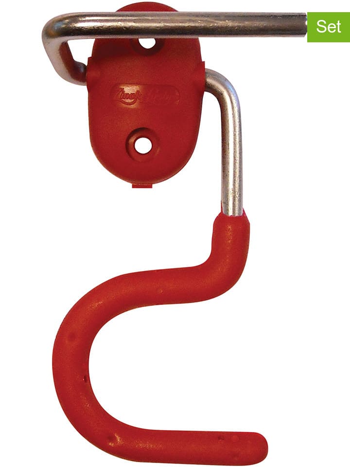 Fiskars Uchwyty (3 szt.) w kolorze czerwonym na narzędzia rozmiar: onesize