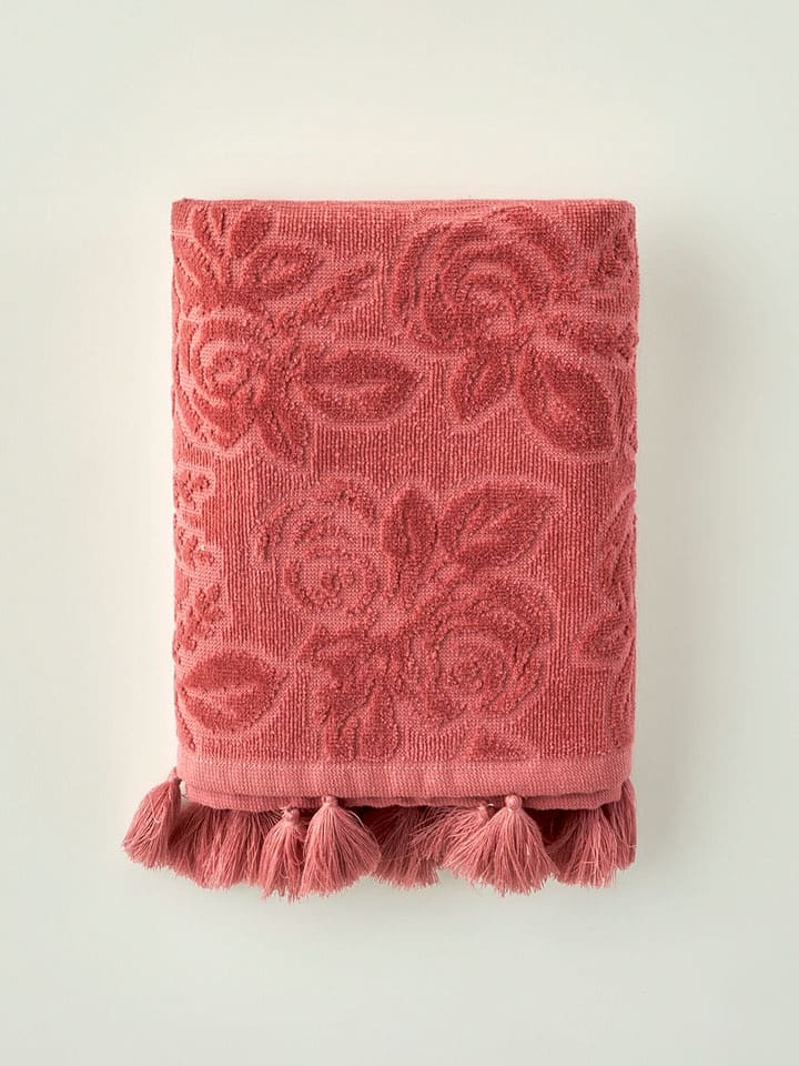 BELLA MAISON Ręcznik w kolorze jasnoróżowym dla gości - 50 x 30 cm rozmiar: onesize