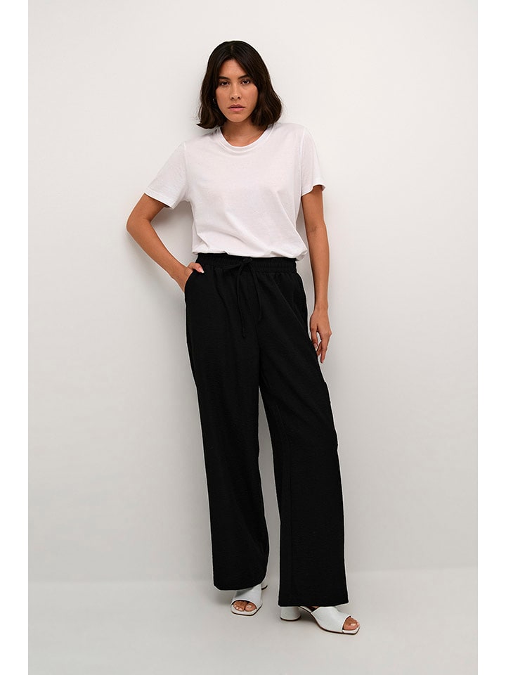 Kaffe Spodnie w kolorze czarnym rozmiar: 36