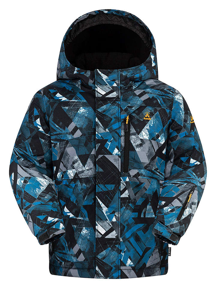 Kamik Kurtka zimowa "Gusti" w kolorze niebiesko-granatowym rozmiar: 104