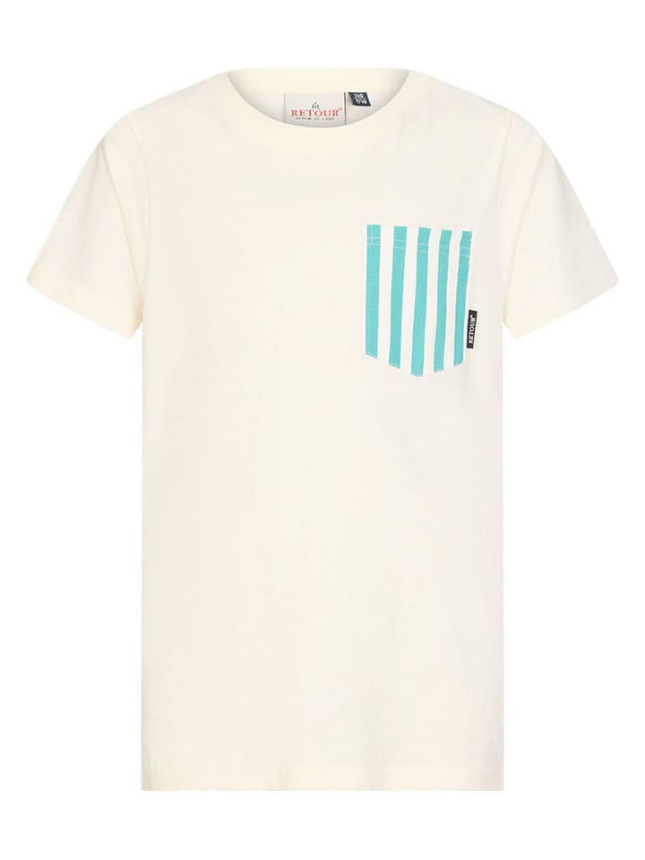 Retour Koszulka "Koan" w kolorze kremowym rozmiar: 134/140