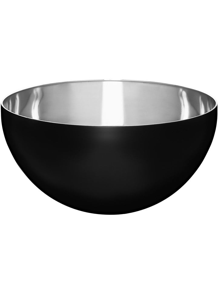 Maku Miska w kolorze srebrno-czarnym - Ø 24 cm rozmiar: onesize