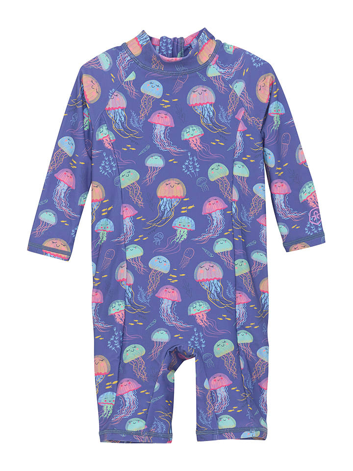 Color Kids Kombinezon kąpielowy w kolorze fioletowym rozmiar: 98