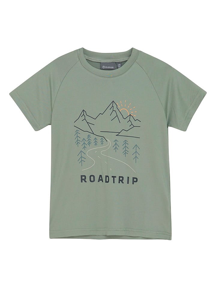 Color Kids Koszulka w kolorze khaki rozmiar: 164