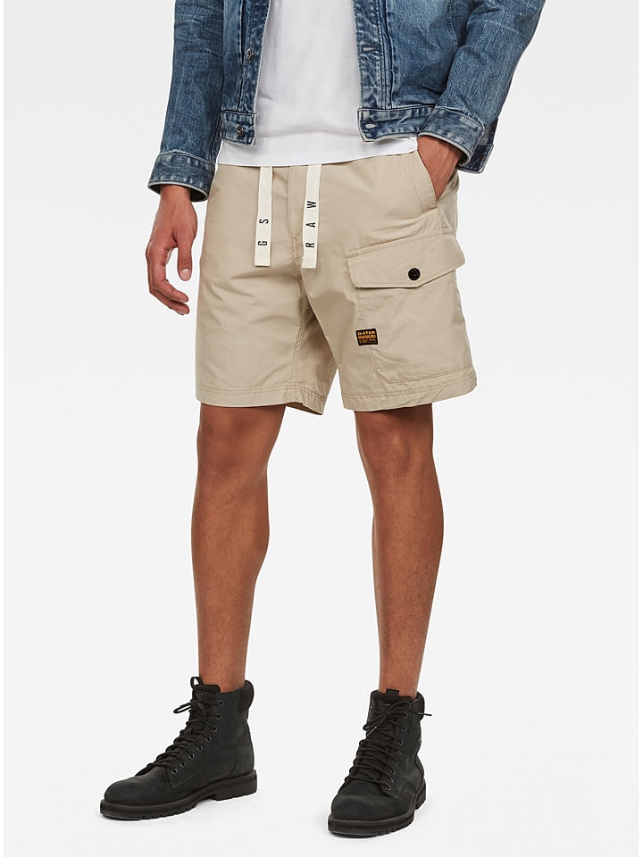 G-Star Bojówki "Front" w kolorze beżowym rozmiar: W29