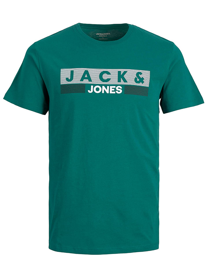 Jack & Jones Koszulka w kolorze jasnozielonym rozmiar: S