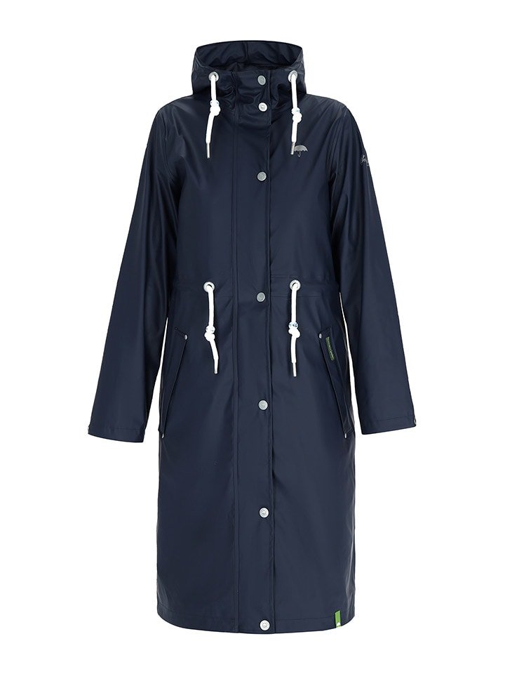 Schmuddelwedda Płaszcz przeciwdeszczowy w kolorze granatowym rozmiar: XL