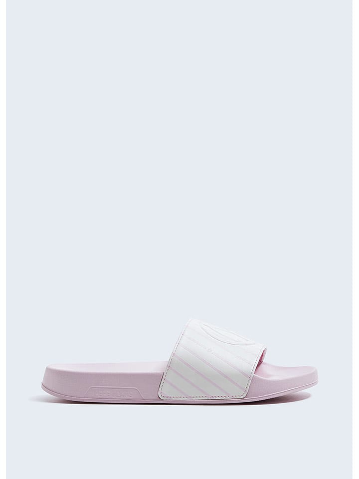 Pepe Jeans FOOTWEAR Klapki w kolorze jasnoróżowym rozmiar: 38