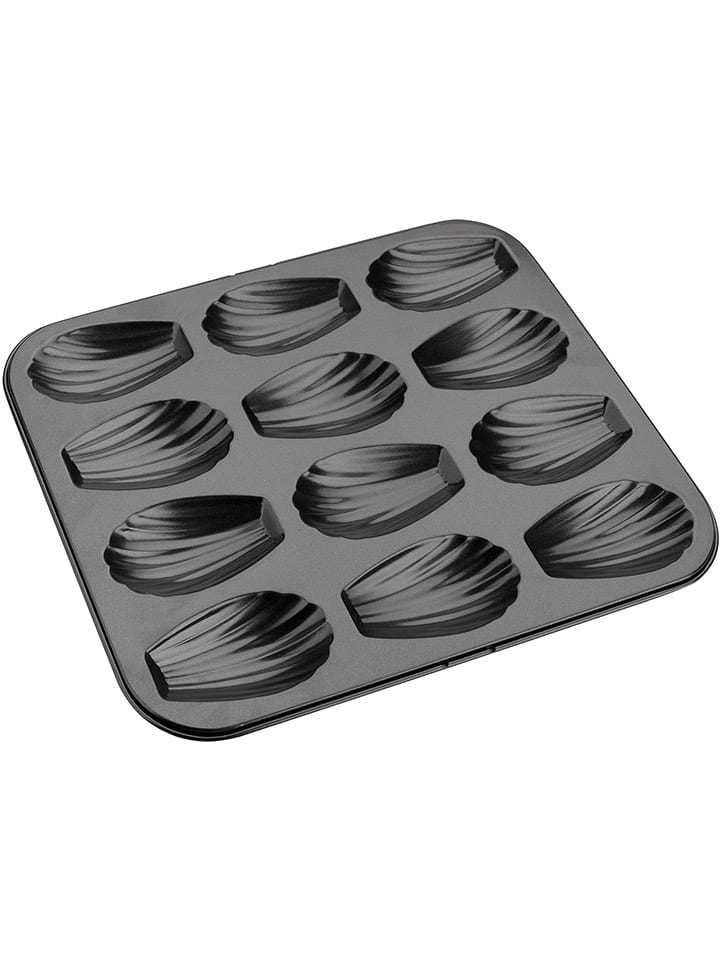 Ibili Foremka w kolorze czarnym na magdalenki - 25 x 21 cm rozmiar: onesize