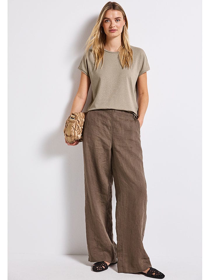 Street One Koszulka w kolorze szarobrązowym rozmiar: 44