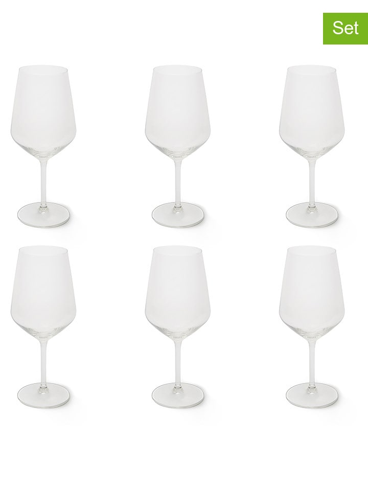 Trendy Kitchen by EXCÉLSA Kieliszki (6 szt.) "Verona" do wina - 530 ml rozmiar: onesize