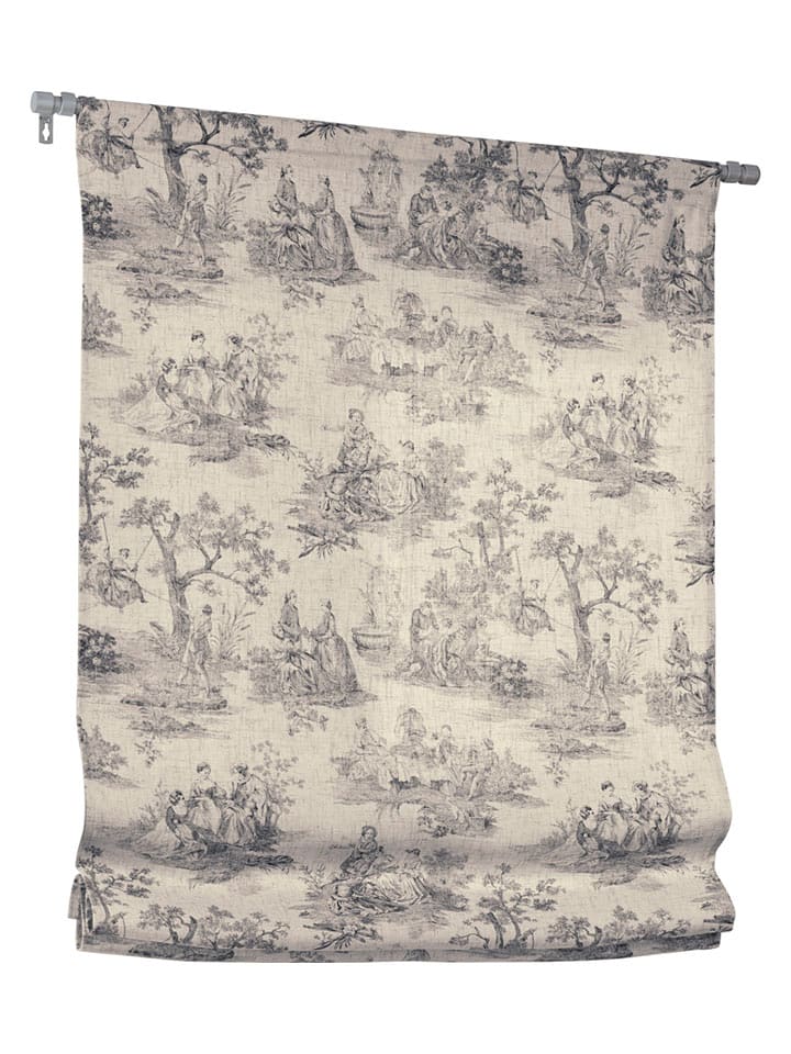 heine home Roleta rzymska w kolorze beżowym rozmiar: 140x45 cm