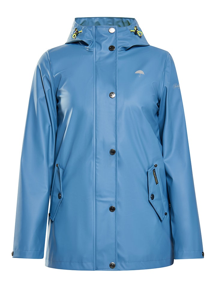 Schmuddelwedda Kurtka przeciwdeszczowa w kolorze niebieskim rozmiar: S
