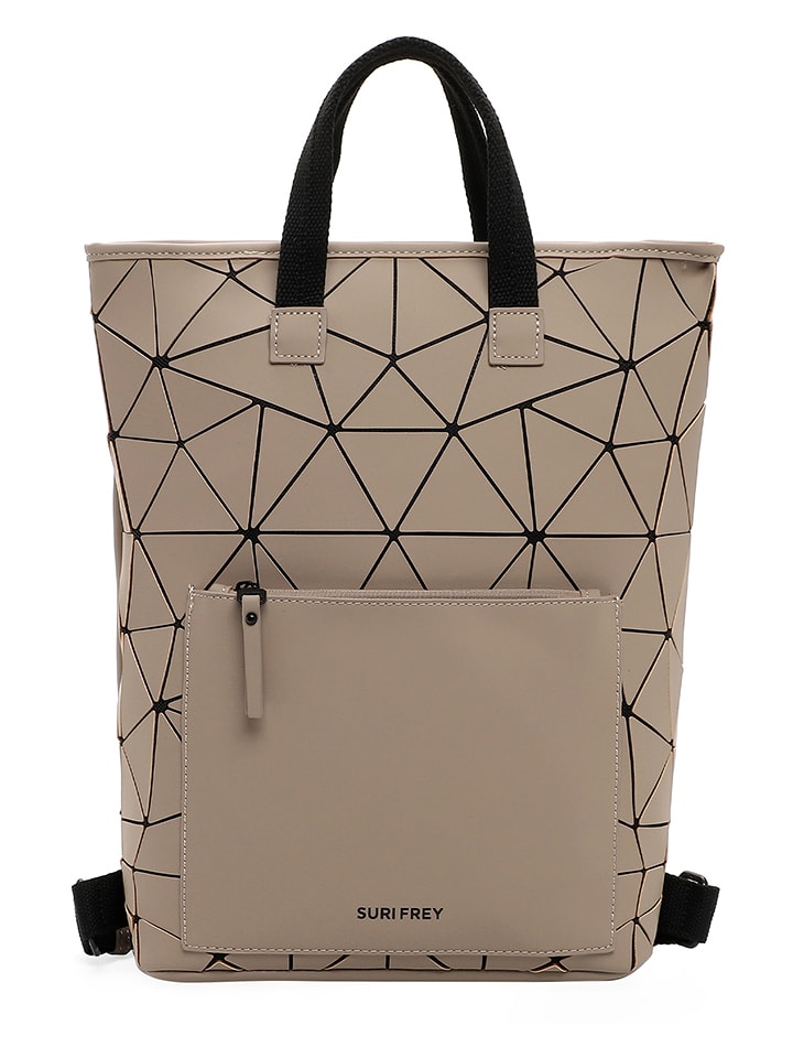 SURI FREY Plecak "Jessy-Lu" w kolorze szarobrązowym - 34 x 40 x 15 cm rozmiar: onesize