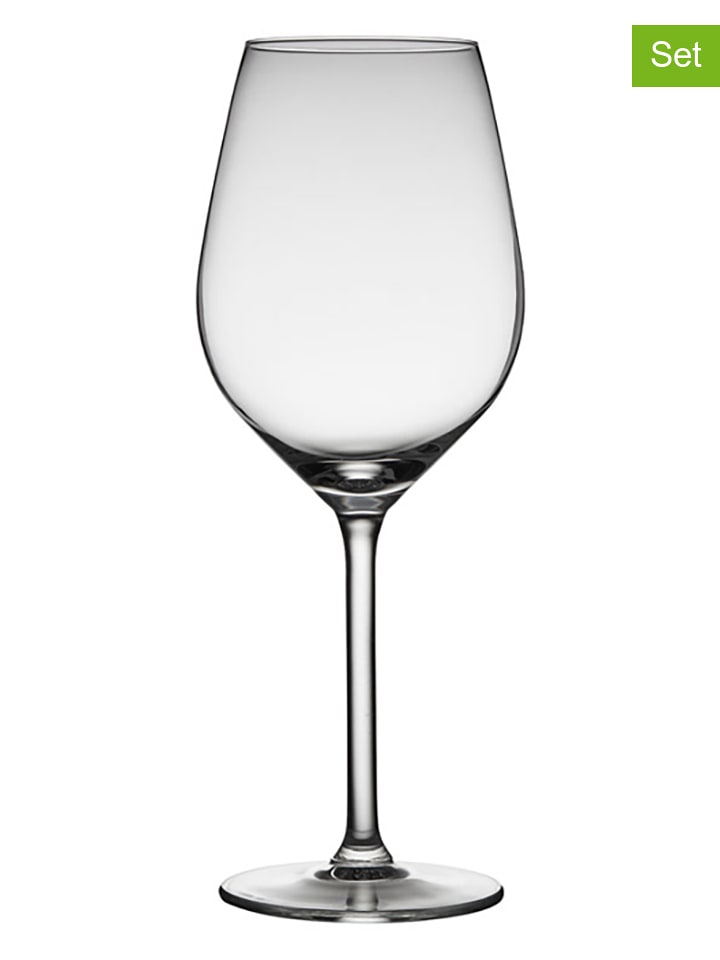 LYNGBY Kieliszki (4 szt.) "Juvel" do czerwonego wina - 500 ml rozmiar: onesize