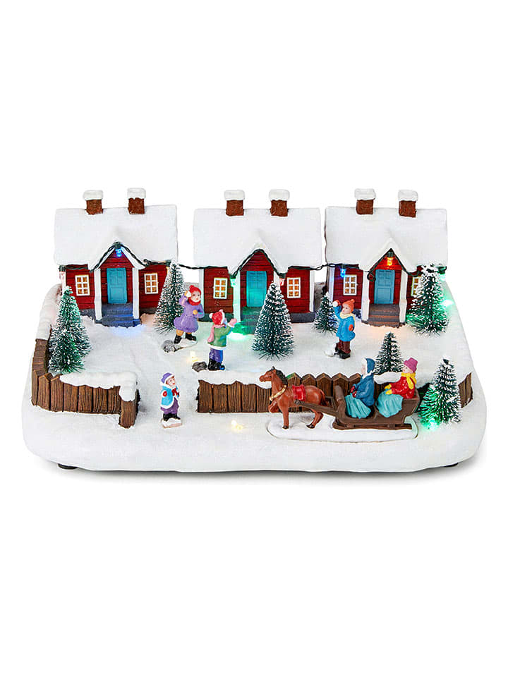 Marksljöd Dekoracja LED "Katthult" ze wzorem - 29,5 x 13 cm rozmiar: onesize