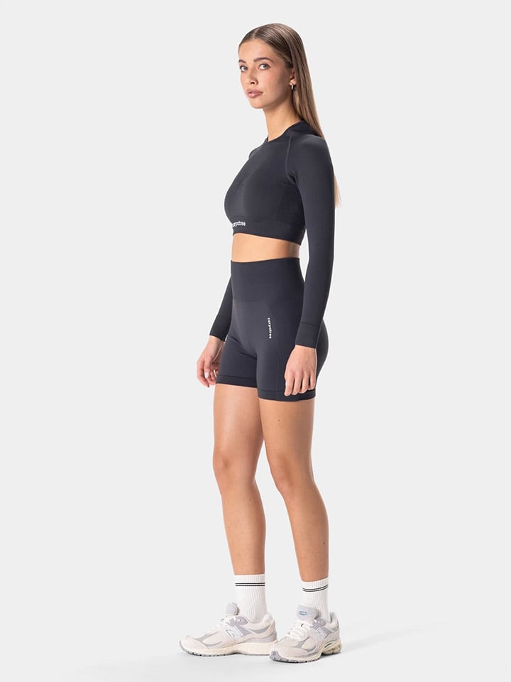 Carpatree Koszulka sportowa "Allure" w kolorze antracytowym rozmiar: S