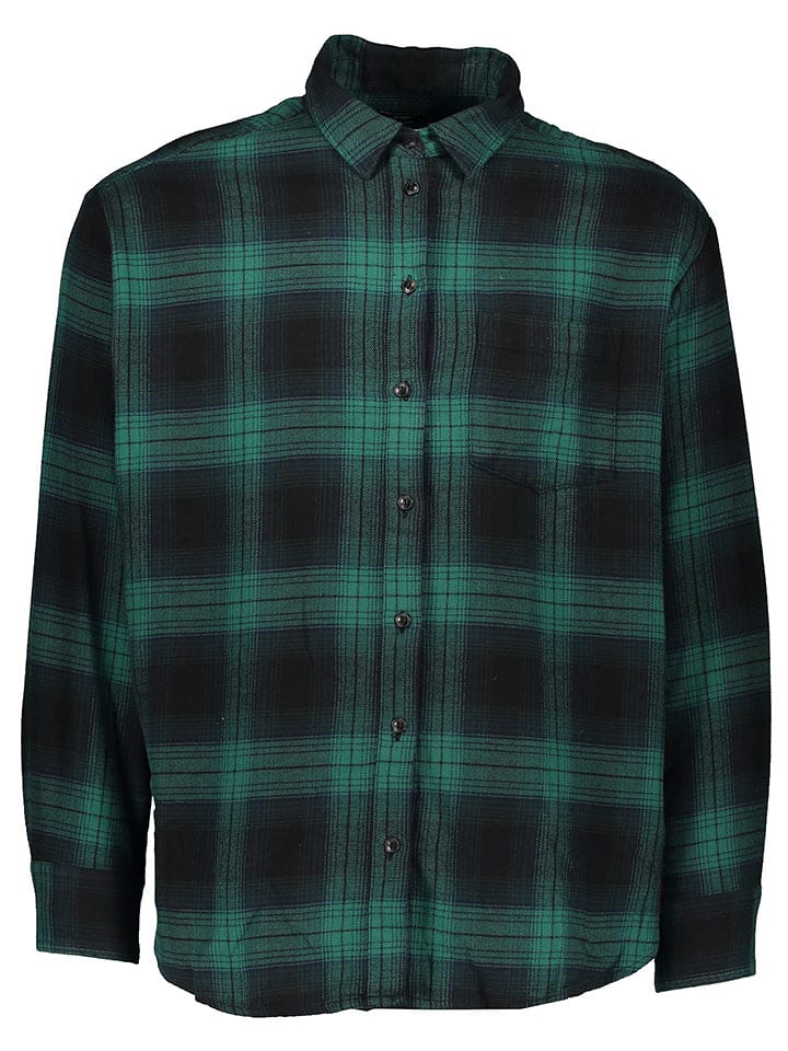 GAP Koszula w kolorze zielono-czarnym rozmiar: M