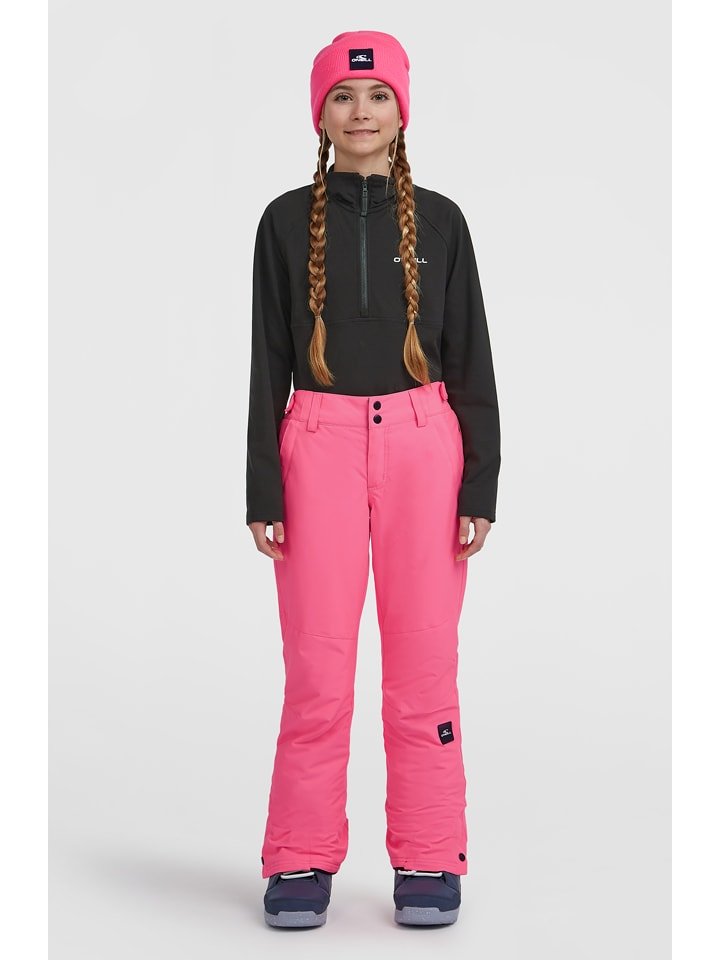 O'Neill Spodnie narciarskie w kolorze różowym rozmiar: 128