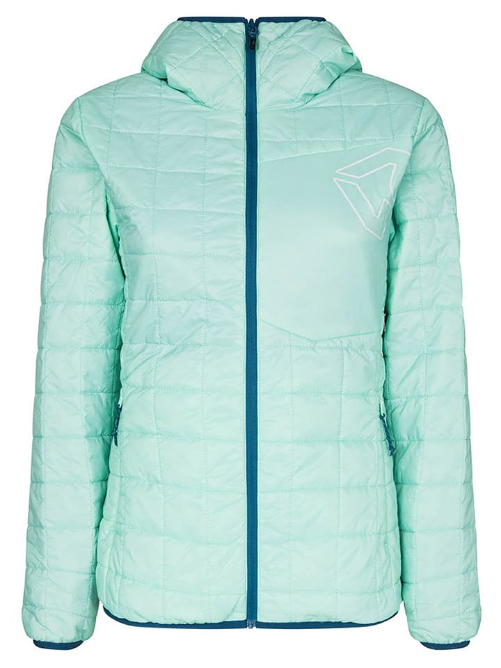 ROCK EXPERIENCE Dwustronna kurtka funkcyjna "Golden Gate" w kolorze miętowym rozmiar: XXL