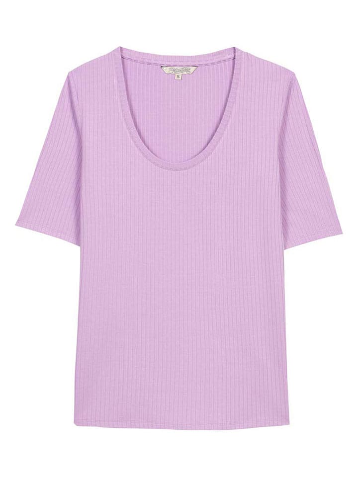 Herrlicher Koszulka w kolorze fioletowym rozmiar: XS