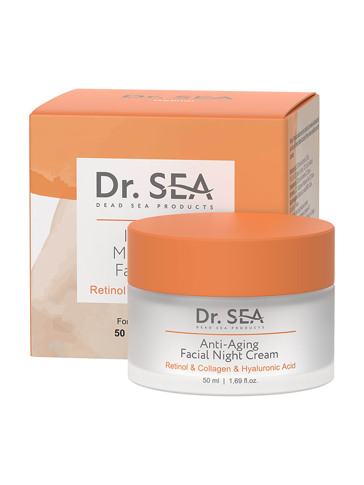 DR. SEA Krem na noc "Anti-Aging Retinol, Collagen & Hyaluronic" - 50 ml rozmiar: onesize