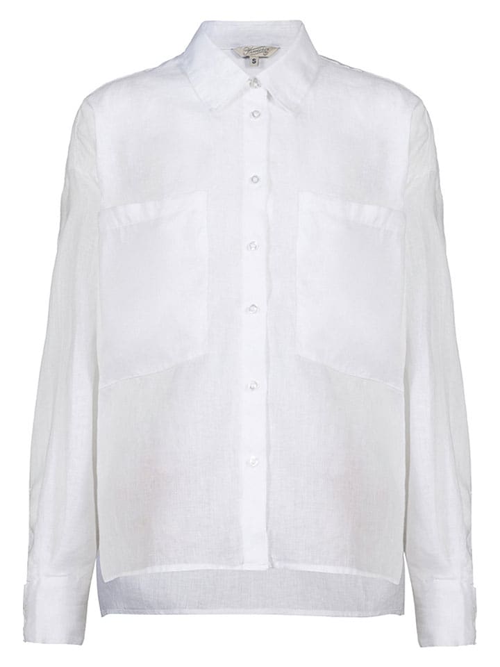 Herrlicher Bluzka "Mirena" w kolorze białym rozmiar: S