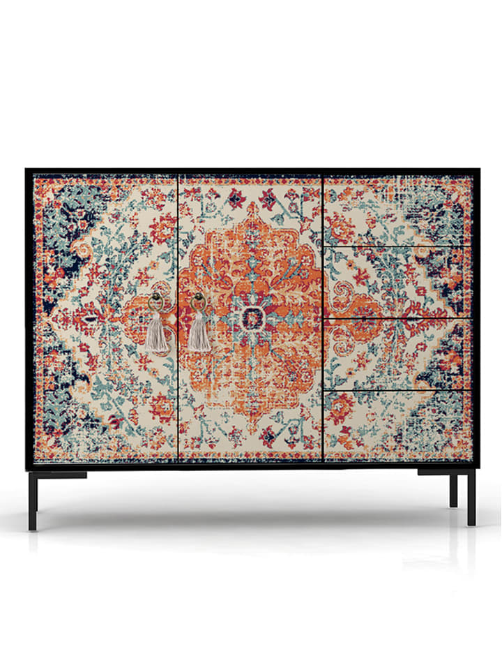 Madre Selva Kredens "Wilma" ze wzorem - 113 x 75 x 45 cm rozmiar: onesize