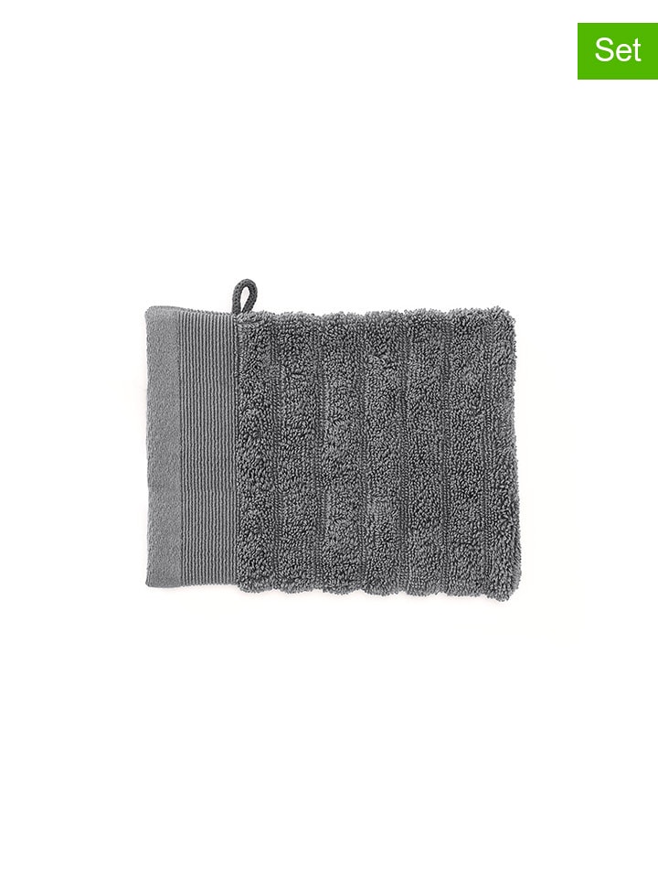 HNL Myjki (3 szt.) "Prestige" w kolorze antracytowym rozmiar: 16x21 cm