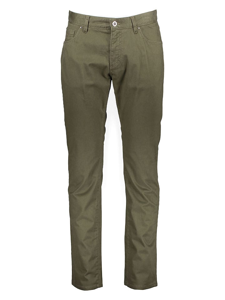 FYNCH-HATTON Spodnie trekkingowe "Basic" w kolorze khaki rozmiar: W34/L32