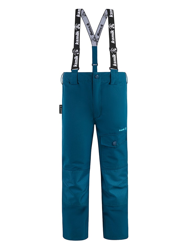Kamik Spodnie funkcyjne "Blaze" w kolorze niebieskim rozmiar: 164