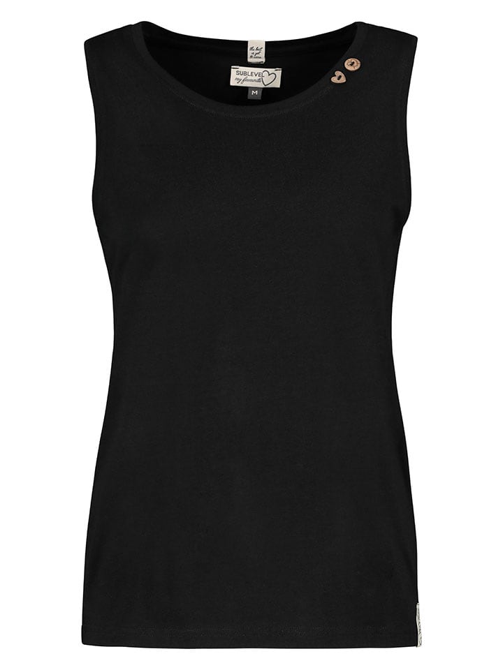Sublevel Top w kolorze czarnym rozmiar: XS