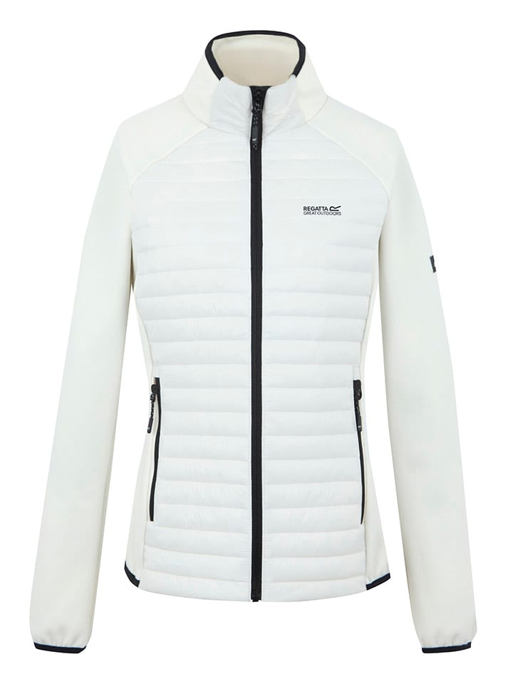 Regatta Kurtka hybrydowa "Clumber" w kolorze białym rozmiar: 40