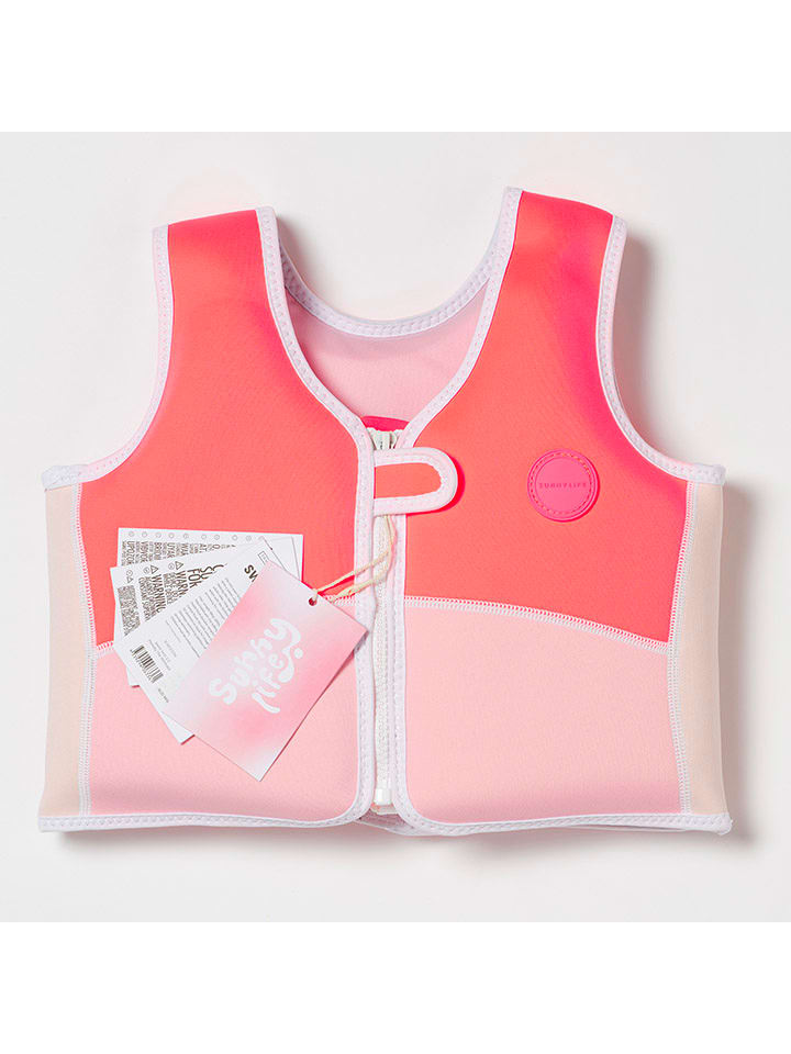 Sunny Life Kamizelka w kolorze różowym do pływania rozmiar: 92/98