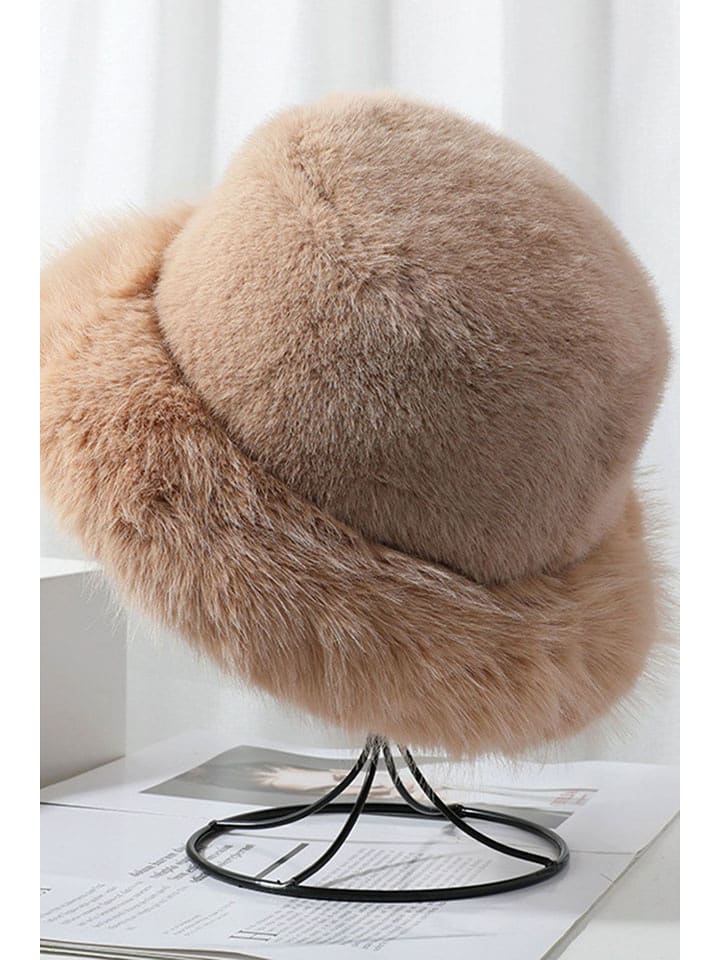 Lucky Bees Kapelusz w kolorze beżowym rozmiar: onesize