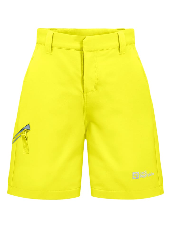 Jack Wolfskin Szorty funkcyjne "Turbulence" w kolorze żółtym rozmiar: 128