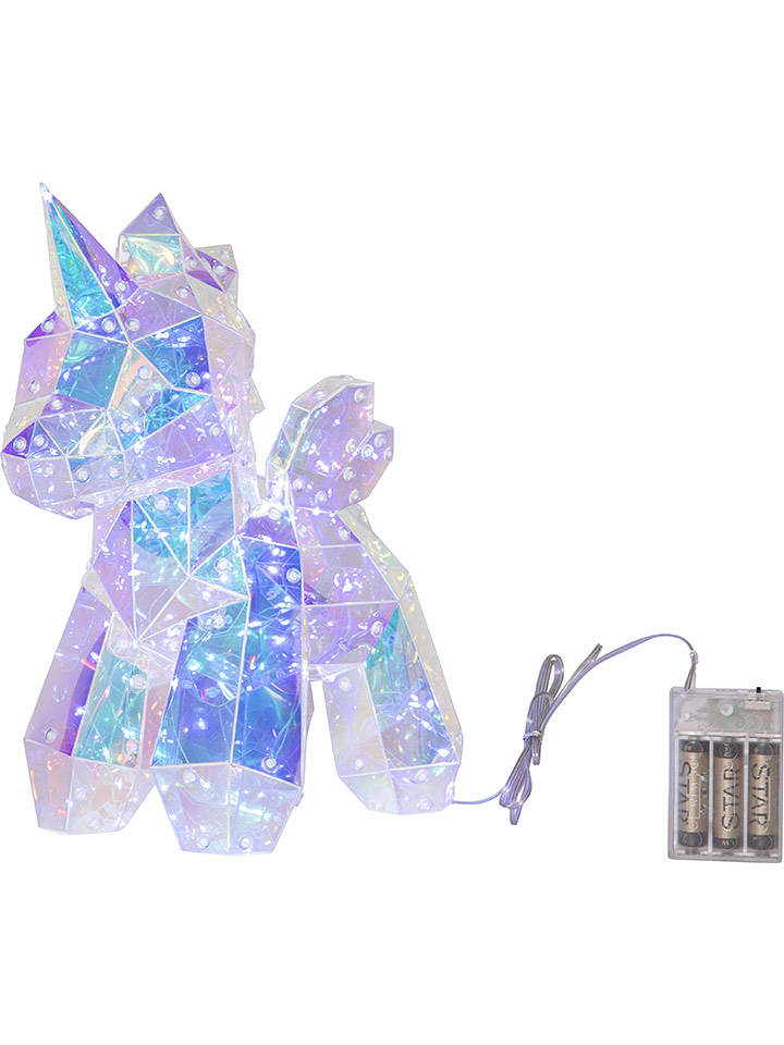 STAR Trading Figurka dekoracyjna LED "Magic" w kolorze białym - 25 x 30 cm rozmiar: onesize
