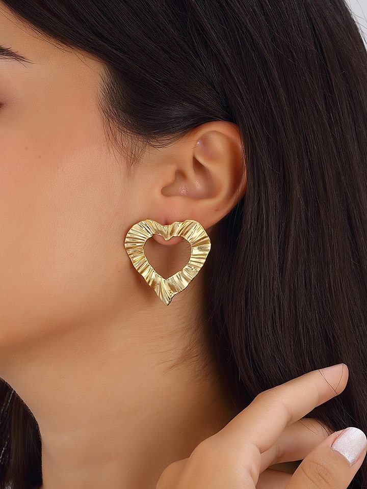 Nakkash Pozłacane kolczyki-wkrętki rozmiar: onesize