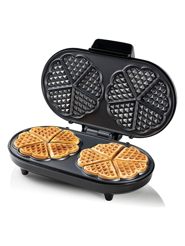 bESTRON Podwójna gofrownica "Cooper Collection" w kolorze miedzianym rozmiar: onesize