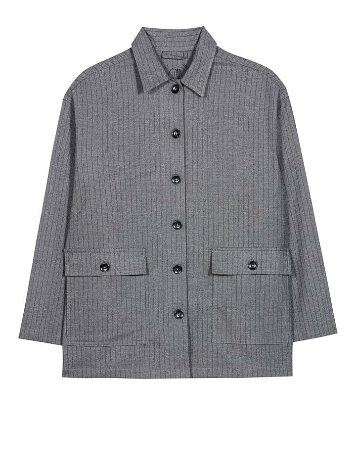 Herrlicher Kurtka koszulowa w kolorze szarym rozmiar: XS