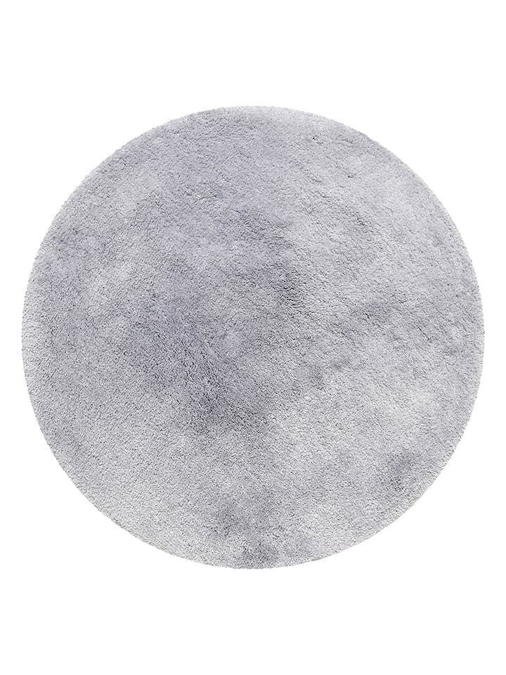 Homie Living Dywanik łazienkowy "Porto Azzurro" w kolorze szarym rozmiar: 90 cm