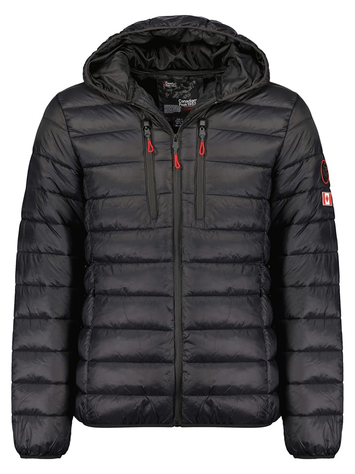 Canadian Peak Kurtka pikowana "Alareak" w kolorze czarnym rozmiar: 140