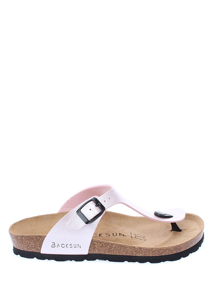 BACKSUN Japonki "Singapore" w kolorze jasnoróżowym rozmiar: 38