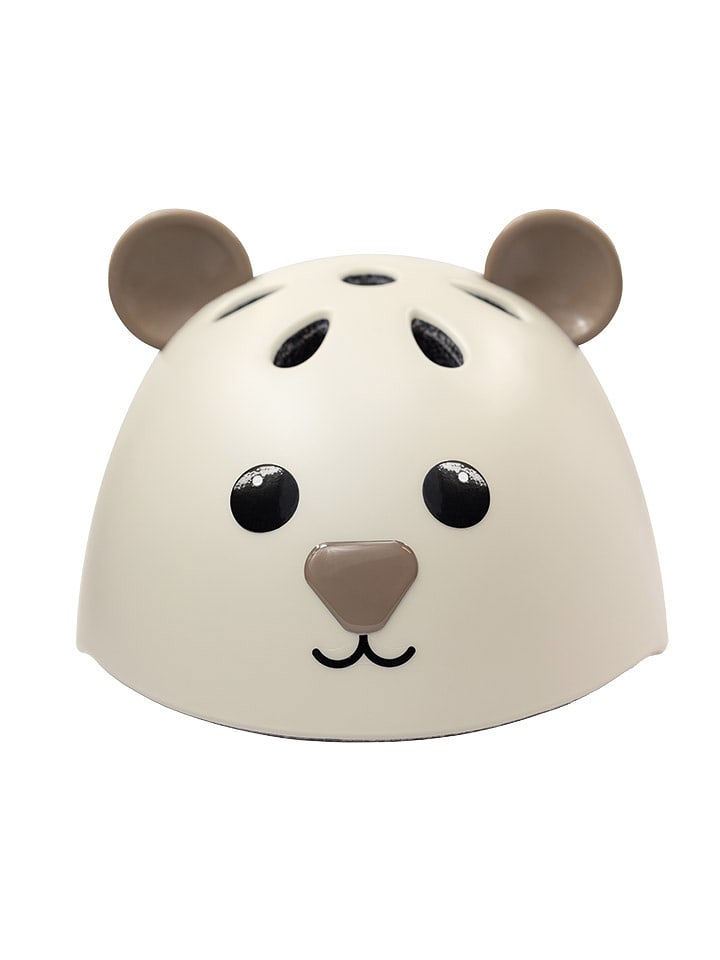 Hudora Kask rowerowy w kolorze kremowym rozmiar: 44-47 cm