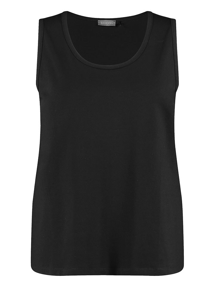SAMOON Top w kolorze czarnym rozmiar: 42