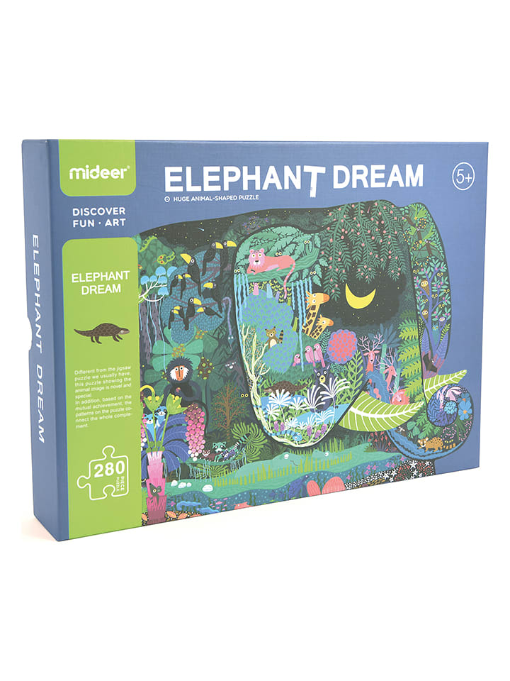 Andreu Toys 280-częściowe puzzle "Elephant Dream" - 5+ rozmiar: onesize