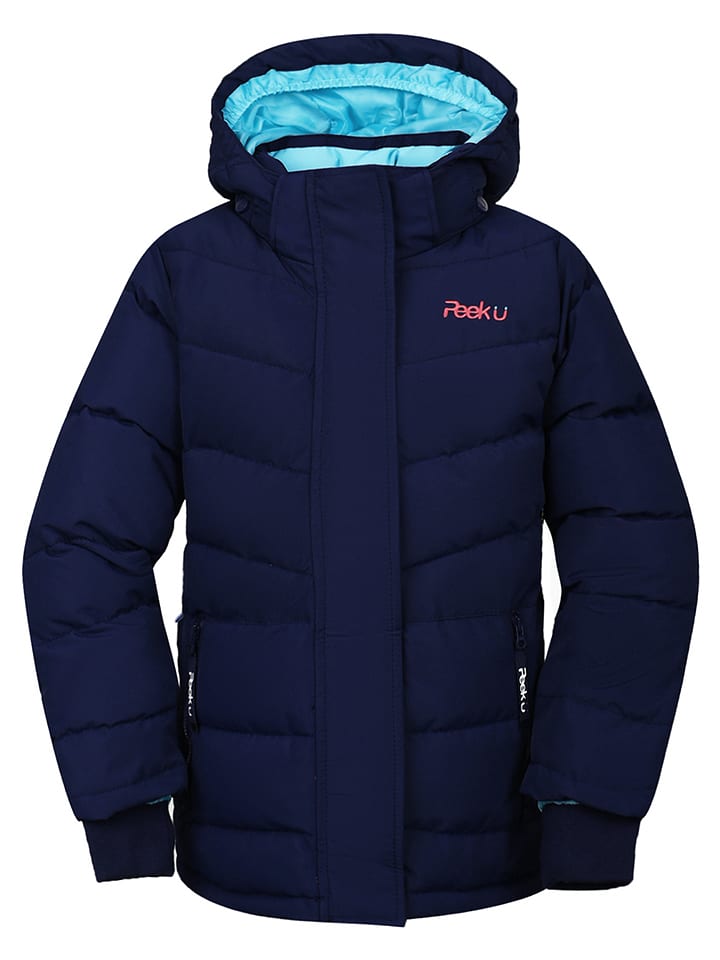 Peek U Kurtka zimowa "Doli" w kolorze granatowym rozmiar: 116