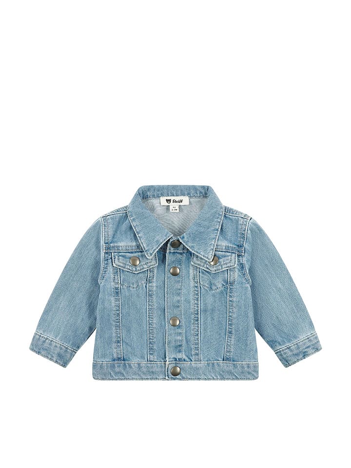 Steiff Kurtka dżinsowa w kolorze błękitnym rozmiar: 74