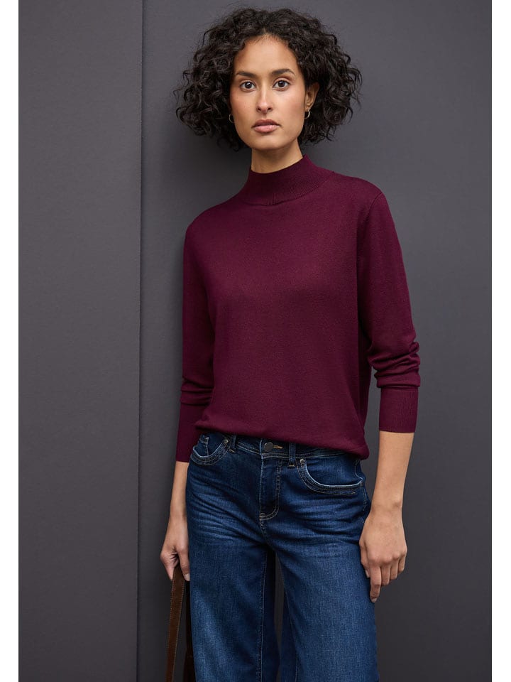 Street One Golf w kolorze bordowym rozmiar: 46